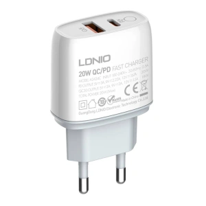 Kup LDNIO Ladegerät A2424C USB, USB-C 20W + USB-C/USB-C-Kabel - LDN55 - {ean13} - Sklep Home Screen
