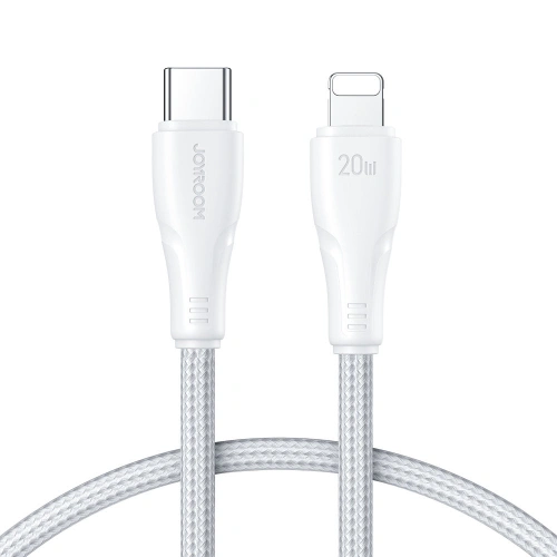 Kup Cablu Joyroom Surpass Series USB-C/Lightning 20W 1,2m alb - JYR674 - {ean13} - Sklep Home Screen