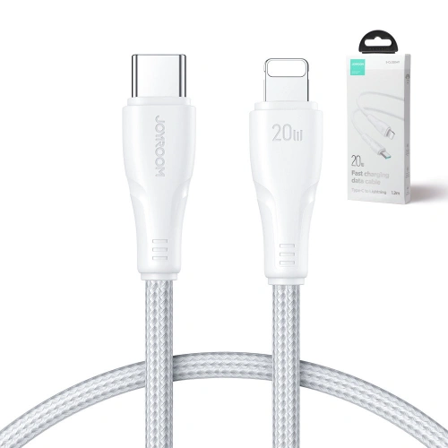 Kup Kabel Joyroom Surpass Series USB-C/Lightning 20W 1,2m biały - JYR674 - {ean13} - Sklep Home Screen
