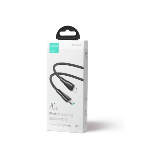 Kup Kabel Joyroom Surpass Series USB-C/Lightning 20W 3m czarny - JYR675 - {ean13} - Sklep Home Screen