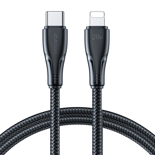 Kup Kabel Joyroom Surpass Series USB-C/Lightning 20W 2m černý - JYR699 - {ean13} - Sklep Home Screen