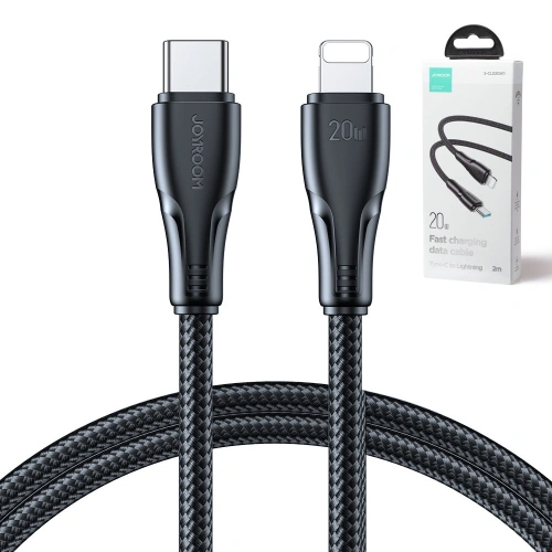 Kup Kabel Joyroom Surpass Series USB-C/Lightning 20W 2m černý - JYR699 - {ean13} - Sklep Home Screen