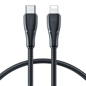 Joyroom Kabel Surpass Serie USB-C/Lightning 20W 1.2m schwarz