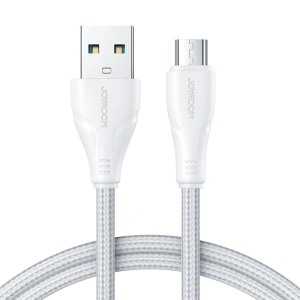 Kabel Joyroom Surpass Series USB-A/microUSB 2.4A 2m bílý