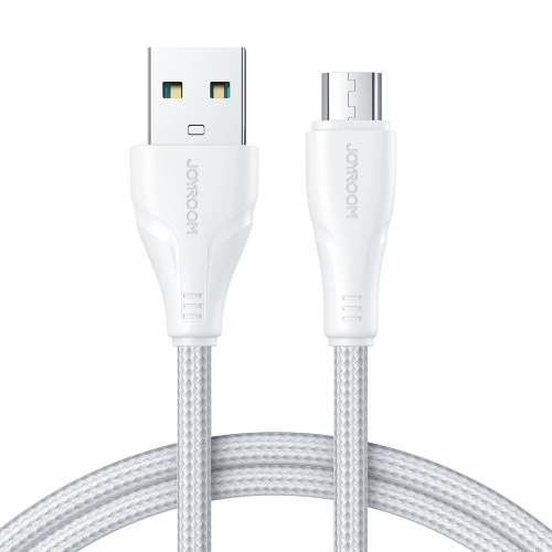 Kup Kábel Joyroom Surpass Series USB-A/microUSB 2.4A 2m fehér - JYR678 - {ean13} - Sklep Home Screen