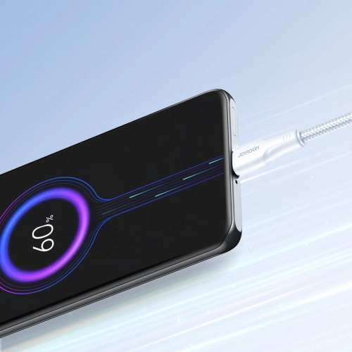 Kup Joyroom Kabel Surpass Serie USB-A/microUSB 2,4A 1,2m weiß - JYR679 - {ean13} - Sklep Home Screen