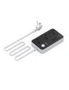 Napájecí lišta se 3 AC zásuvkami, 4x USB, LDNIO SC3412, 2500W (šedá)