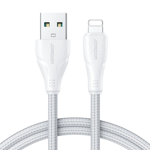 Kup Cablu Joyroom Surpass Series USB-A/Lightning 2.4A 2m alb - JYR683 - {ean13} - Sklep Home Screen