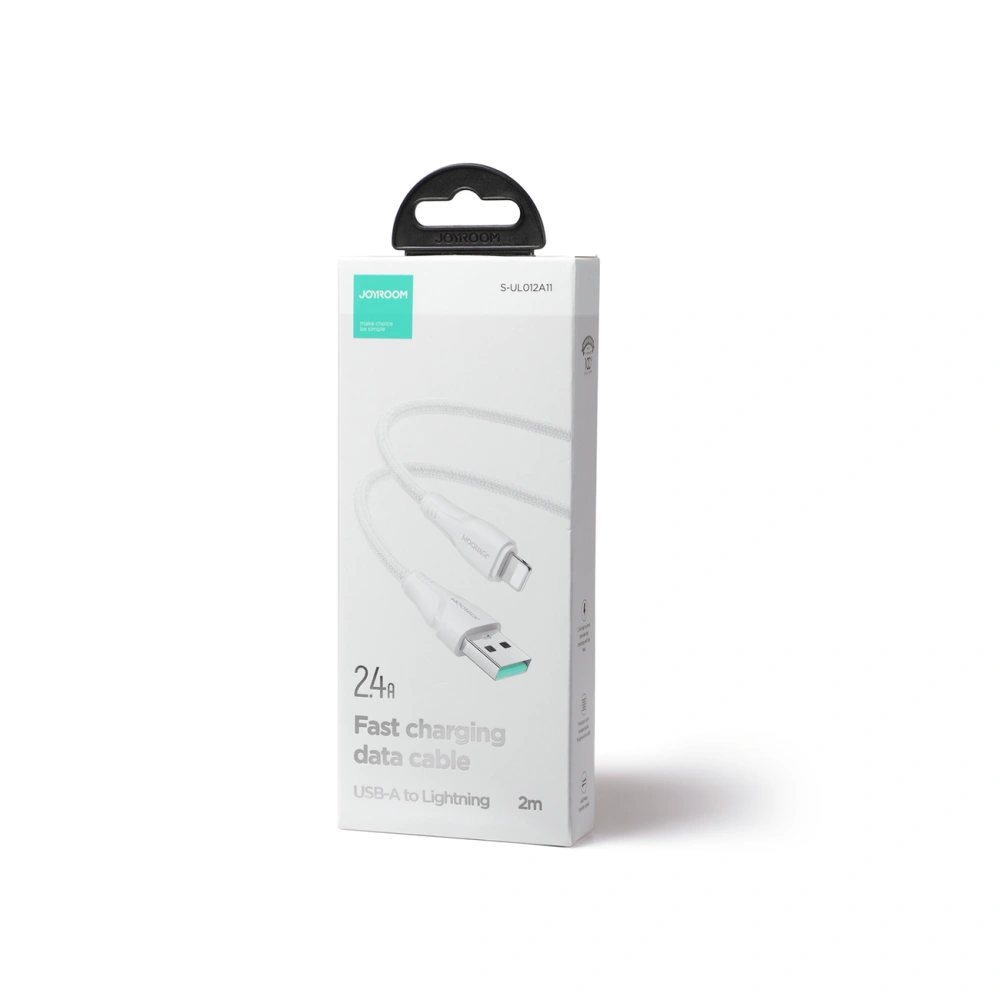 Kabel Joyroom Surpass Series USB-A/Lightning 2.4A 2m biały