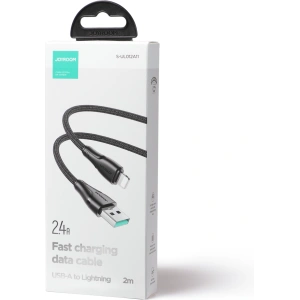 Kabel Joyroom Surpass Series USB-A/Lightning 2.4A 2m černý