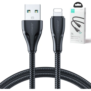 Kabel Joyroom Surpass Series USB-A/Lightning 2.4A 2m černý
