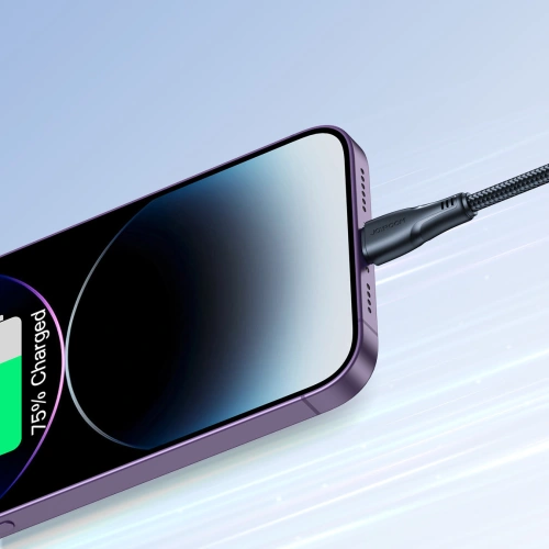 Kup Kabel Joyroom Surpass Series USB-A/Lightning 2.4A 2m černý - JYR685 - {ean13} - Sklep Home Screen