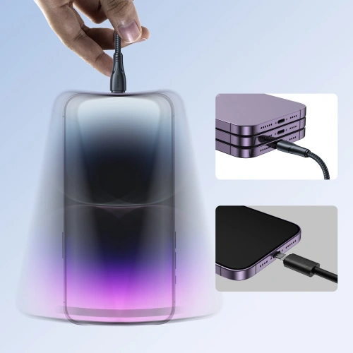 Kup Kábel Joyroom Surpass Series USB-A/Lightning 2.4A 2m fekete - JYR685 - {ean13} - Sklep Home Screen
