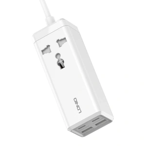 Buy LDNIO SC1418 power strip with 1 AC outlet, 2x USB, 2x USB-C, 2500W (white) - LDN77 - {ean13} - Home Screen Store Europe
