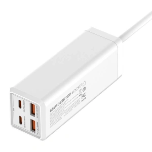 Kup Napájecí lišta s 1 AC zásuvkou LDNIO SC1418, 2x USB, 2x USB-C, 2500W (bílá) - LDN77 - {ean13} - Sklep Home Screen