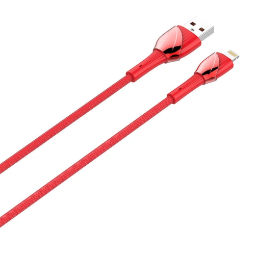 Kup Cablul LDNIO LS662 USB-A/Lightning 30W, 2m roșu - LDN80 - {ean13} - Sklep Home Screen