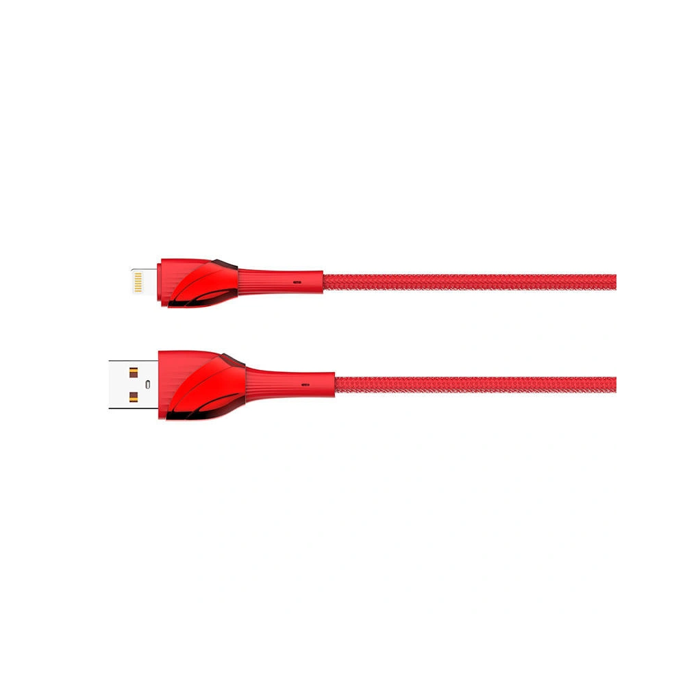 Kabel LDNIO LS662 USB-A/Lightning 30W, 2m czerwony