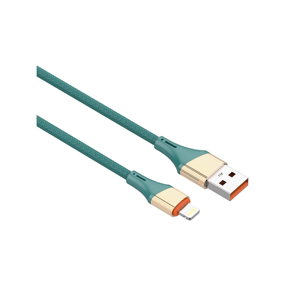 Kabel LDNIO LS631 USB-A/Lightning 30W, 1m zielony