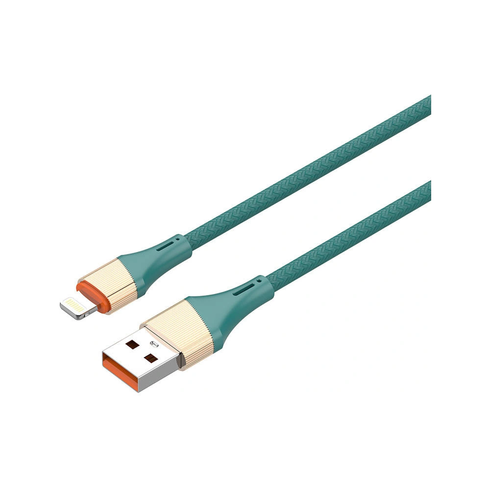 Kabel LDNIO LS631 USB-A/Lightning 30W, 1m zielony