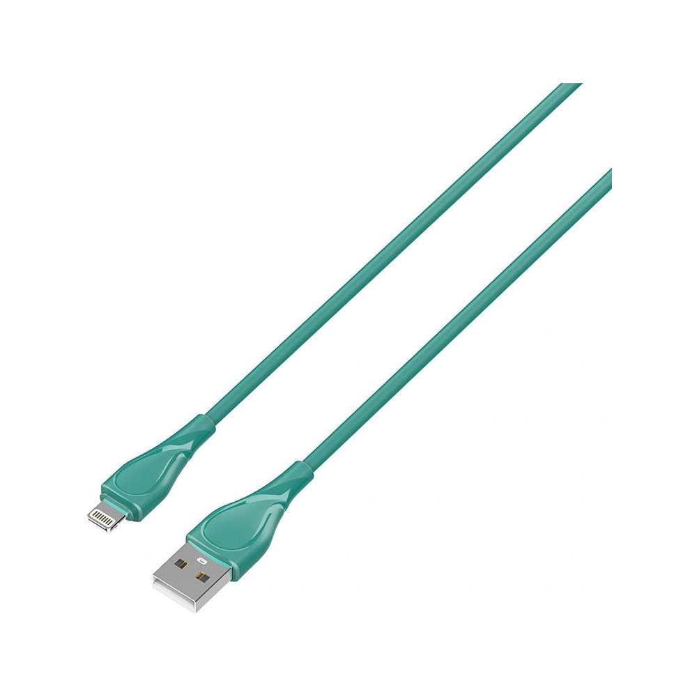 Kabel LDNIO LS612 USB-A/Lightning 25W, 2m zielony