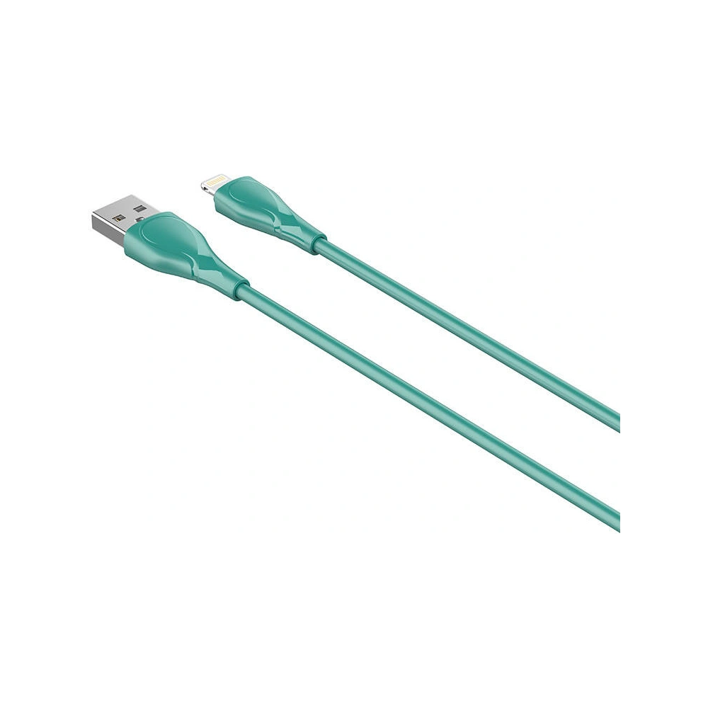 Kabel LDNIO LS612 USB-A/Lightning 25W, 2m zielony