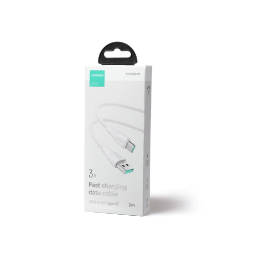 Kup Kabel Joyroom Surpass Series USB-A/USB-C 3A 2m bílý - JYR688 - {ean13} - Sklep Home Screen