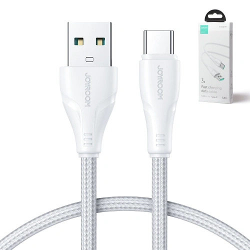 Kup Kabel Joyroom Surpass Series USB-A/USB-C 3A 1,2m bílý - JYR689 - {ean13} - Sklep Home Screen