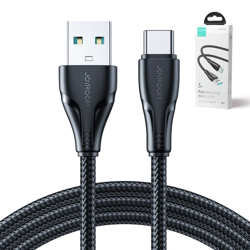Kup Kábel Joyroom Surpass Series USB-A/USB-C 3A 3m fekete - JYR702 - {ean13} - Sklep Home Screen