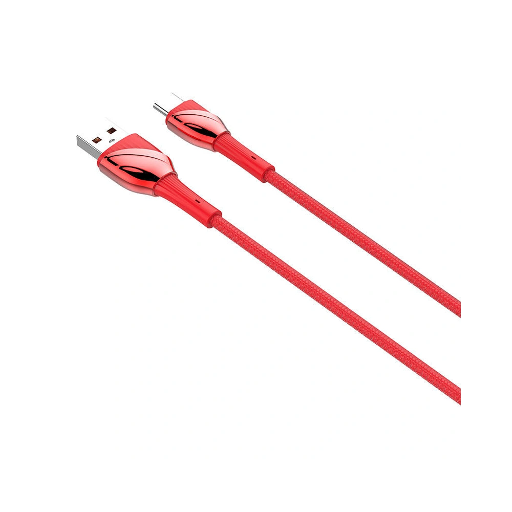 Kabel LDNIO LS662 USB-A/USB-C, 30W, 2m (czerwony)