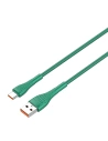LDNIO Kabel LS671 USB-A/USB-C, 30W, 1m (grün)