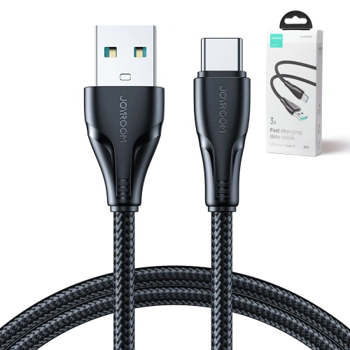Kup Kábel Joyroom Surpass Series USB-A/USB-C 3A 2m fekete - JYR691 - {ean13} - Sklep Home Screen