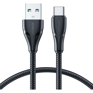 Cable Joyroom Surpass Series USB-A/USB-C 3A 1.2m black