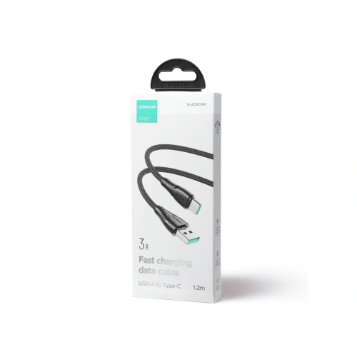 Kup Kábel Joyroom Surpass Series USB-A/USB-C 3A 1,2 m fekete - JYR692 - {ean13} - Sklep Home Screen