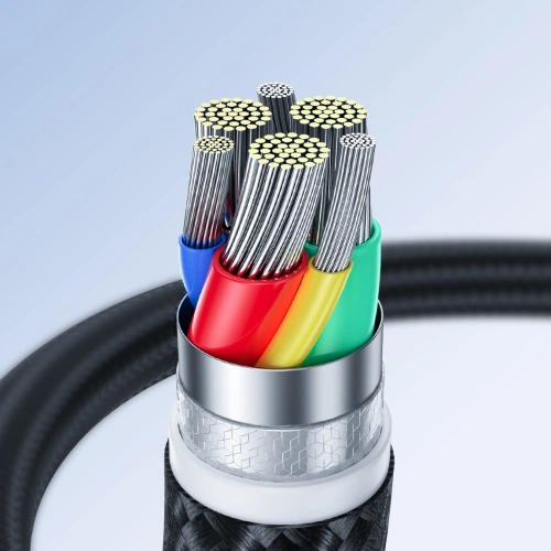 Kup Kabel Joyroom Surpass Series USB-A/USB-C 3A 1,2 m černý - JYR692 - {ean13} - Sklep Home Screen