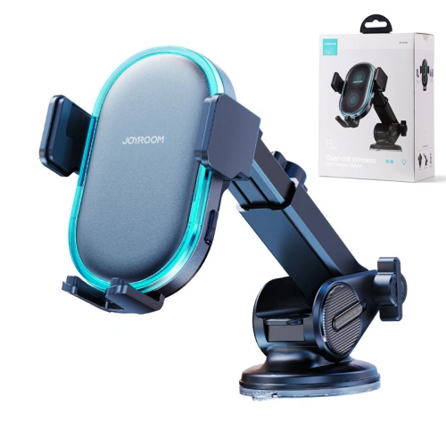 Buy Car holder with wireless charger Joyroom JR-ZS299 15W Dashboard black - JYR703 - {ean13} - Home Screen Store Europe