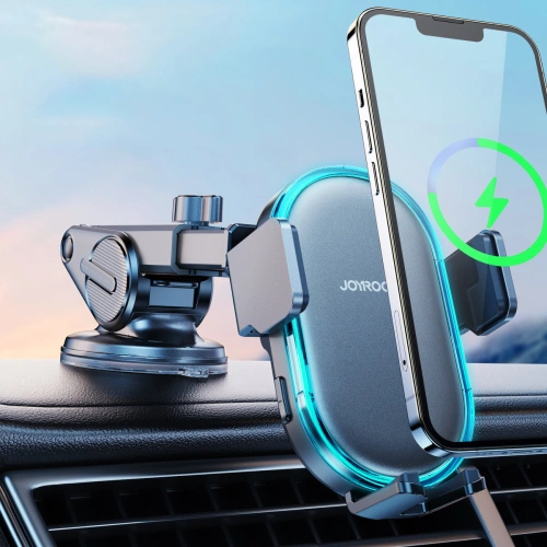 Buy Car holder with wireless charger Joyroom JR-ZS299 15W Dashboard black - JYR703 - {ean13} - Home Screen Store Europe