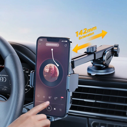 Buy Car holder with wireless charger Joyroom JR-ZS299 15W Dashboard black - JYR703 - {ean13} - Home Screen Store Europe