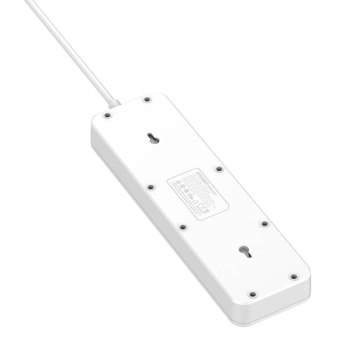 Buy Power strip with 5 AC outlets, 3x USB, USB-C, LDNIO SC5415, 2500W (white) - LDN97 - {ean13} - Home Screen Store Europe