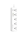 Kup Napájecí lišta s 5 AC zásuvkami, 3x USB, USB-C, LDNIO SC5415, 2500W (bílá) - LDN97 - {ean13} - Sklep Home Screen