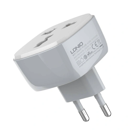 Buy LDNIO SCW1050 Wi-Fi smart socket (white) - LDN103 - {ean13} - Home Screen Store Europe