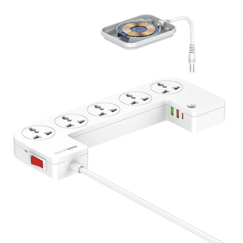 Kup Listwa zasilająca z organizerem LDNIO SN5310W, 5x AC, 3x USB (biała) - LDN104 - {ean13} - Sklep Home Screen