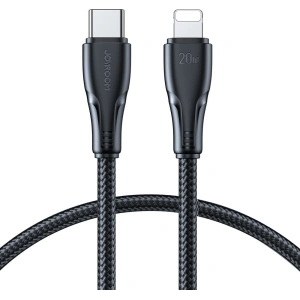 Joyroom Kabel Surpass Serie USB-C/Lightning 20W 0.25m schwarz