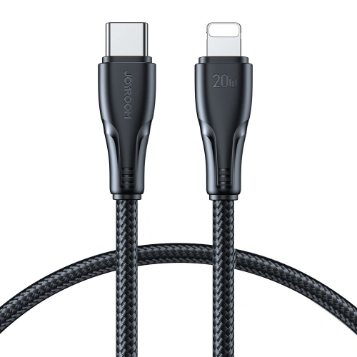Kup Kábel Joyroom Surpass Series USB-C/Lightning 20W 0,25m fekete - JYR696 - {ean13} - Sklep Home Screen