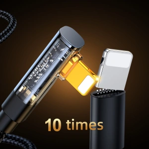 Kabel Joyroom Surpass Series USB-A/microUSB 2.4A 0,25m bílý