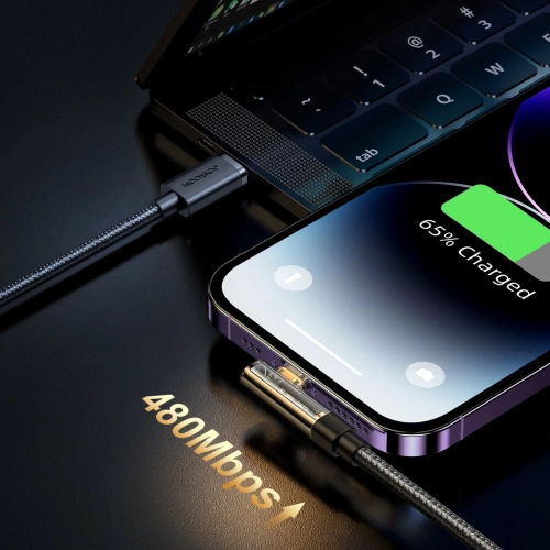 Kup Kabel Joyroom Surpass Series USB-A/microUSB 2.4A 0,25m biały - JYR697 - {ean13} - Sklep Home Screen