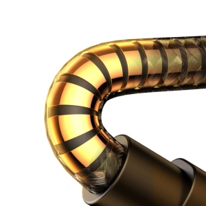 Kabel Joyroom Surpass Series USB-A/microUSB 2.4A 0,25m bílý