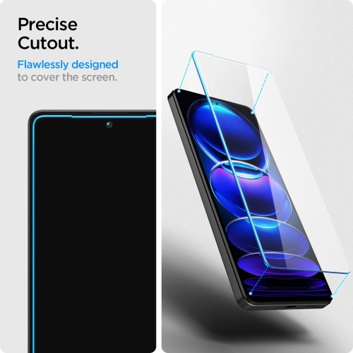 Kup Tvrzené sklo Spigen GLAS.tR Slim Xiaomi Redmi Note 12 Pro 5G/12 Pro+ Plus 5G/POCO X5 Pro 5G Čiré [2 PACK] - SPN2836 - {ean13} - Sklep Home Screen