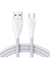 Kábel Joyroom Surpass Series USB-A/USB-C 3A 0,25m fehér