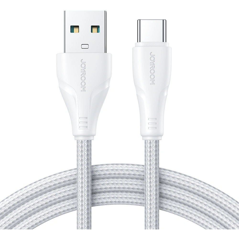 Kabel Joyroom Surpass Series USB-A/USB-C 3A 0,25m biały