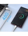 Kup Kabel Joyroom Surpass Series USB-A/USB-C 3A 0,25m alb - JYR707 - {ean13} - Sklep Home Screen